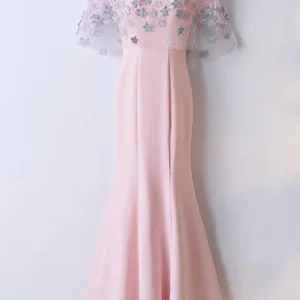 import placeholder for elegant pink round neck short sleeve sat 160218659