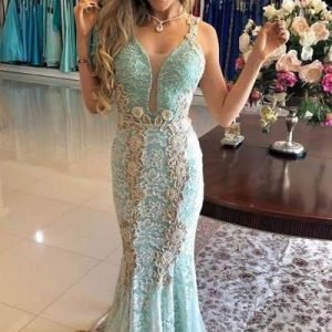 import placeholder for vintage mint lace mermaid prom dresses v 160219486