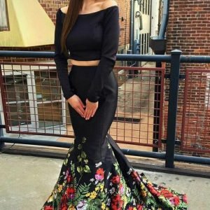import placeholder for two piece off the shouldmr mermaid long 160219475