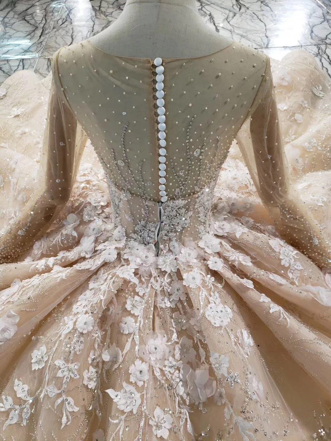 princess long sleeves ball gown wedding dresses, floral appliques wedding gown dmj95 princess long sleeves ball gown wedding dresses, floral appliques wedding gown dmj95