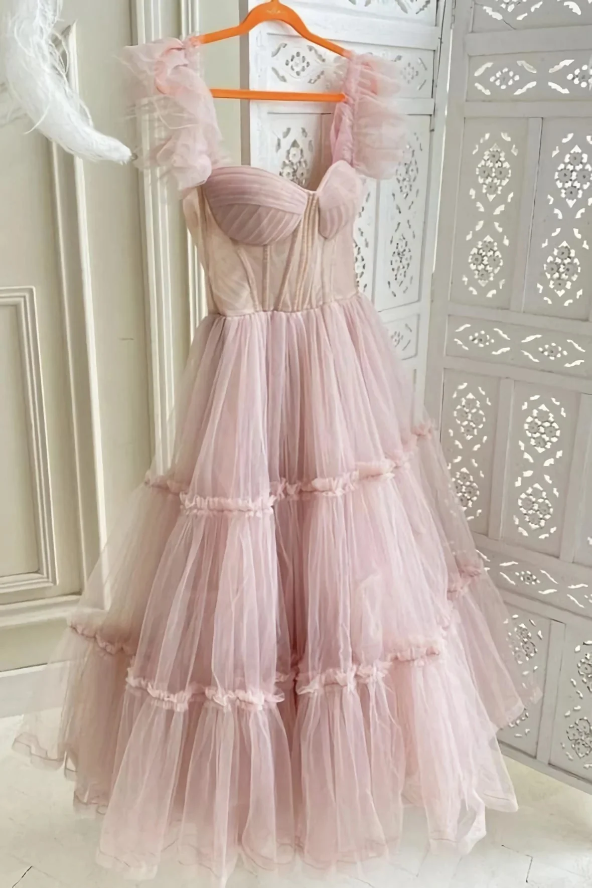 import placeholder for cute a line pink tulle short prom dress 160218667 import placeholder for cute a line pink tulle short prom dress 160218667
