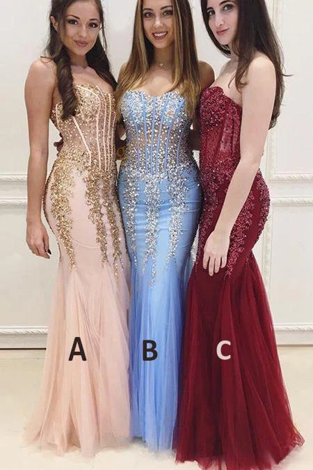 long cheap sweetheart prom dress,see through mermaid sexy evening party dresses dm844 long cheap sweetheart prom dress,see through mermaid sexy evening party dresses dm844