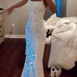 import placeholder for glitter mermaid sparkly sheath prom dres 160219529