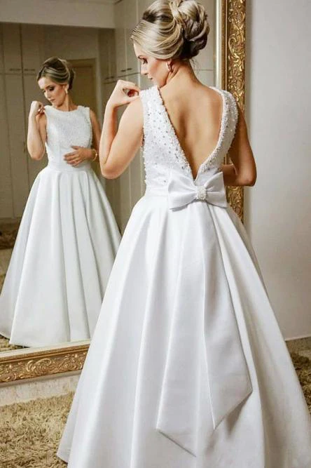 import placeholder for a line jewel v back floor length satin w 160220379 import placeholder for a line jewel v back floor length satin w 160220379
