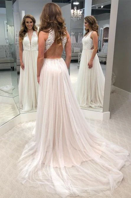 import placeholder for a line v neck open back tulle wedding dr 160219969 import placeholder for a line v neck open back tulle wedding dr 160219969