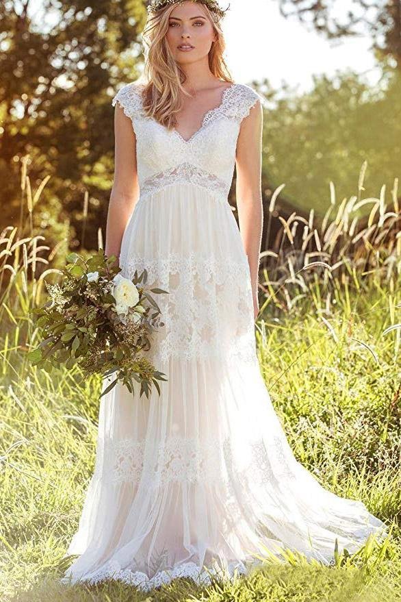 import placeholder for bohemian a line v neck lace bridal gown 160219945 import placeholder for bohemian a line v neck lace bridal gown 160219945