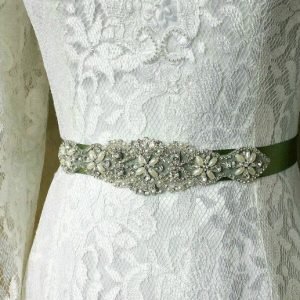 Accessories import placeholder for rhinestone wedding sash beading applique 160220878