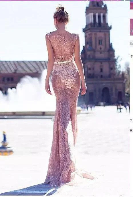 mermaid lace long prom dresses, elegant bateau evening dress dmg23 mermaid lace long prom dresses, elegant bateau evening dress dmg23