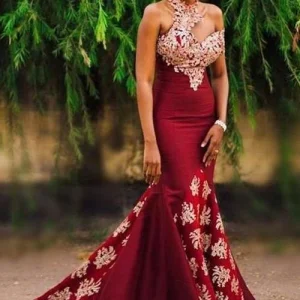 import placeholder for charming burgundy mermaid long lace appl 160218569