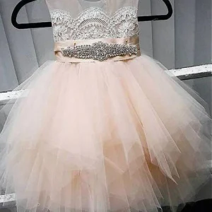 import placeholder for cute tulle jewel neckline cap sleeve bea 160221067