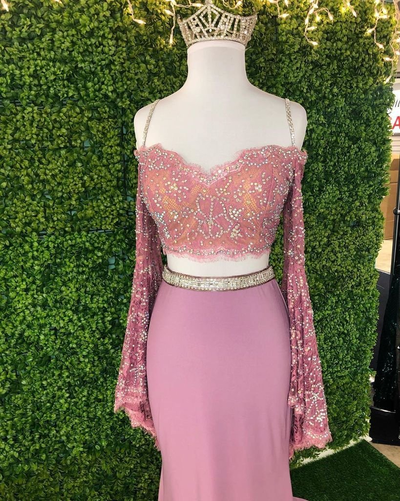 chic sheath spaghetti straps pink long sleeves prom dresses evening dress dmt1 chic sheath spaghetti straps pink long sleeves prom dresses evening dress dmt1