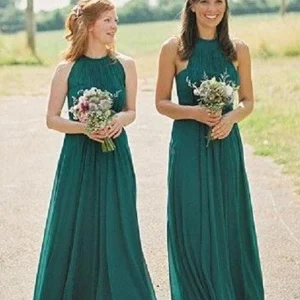 import placeholder for newest long sleeveless green chiffon che 160220864