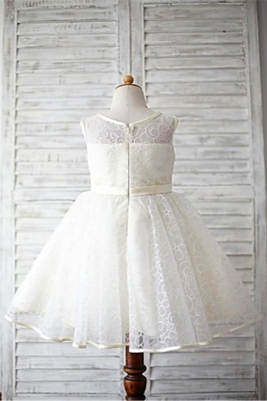 ball gown scoop sleeveless flower floor length lace flower girl dresses with flower dm724 ball gown scoop sleeveless flower floor length lace flower girl dresses with flower dm724