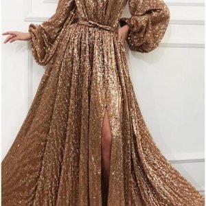 import placeholder for charming a line long sleeve sequin high 160219040