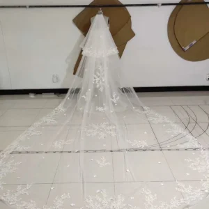 import placeholder for two tiers ivory lace appliqued tulle wed 160220781