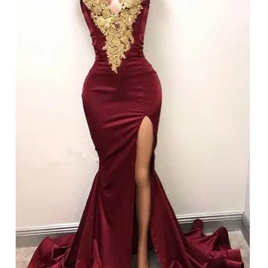 import placeholder for elegant burgundy mermaid appliques high 160218636