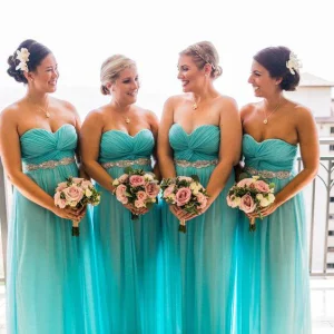 Wedding Party Dresses import placeholder for sweetheart turquoise beadmd plus size ch 160220856