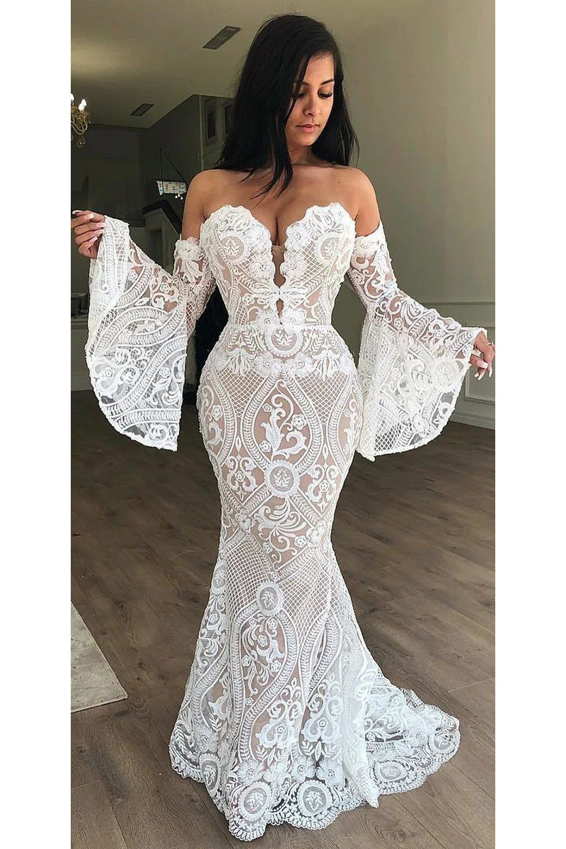 import placeholder for off white mermaid lace long sleeves prom 160219644 import placeholder for off white mermaid lace long sleeves prom 160219644