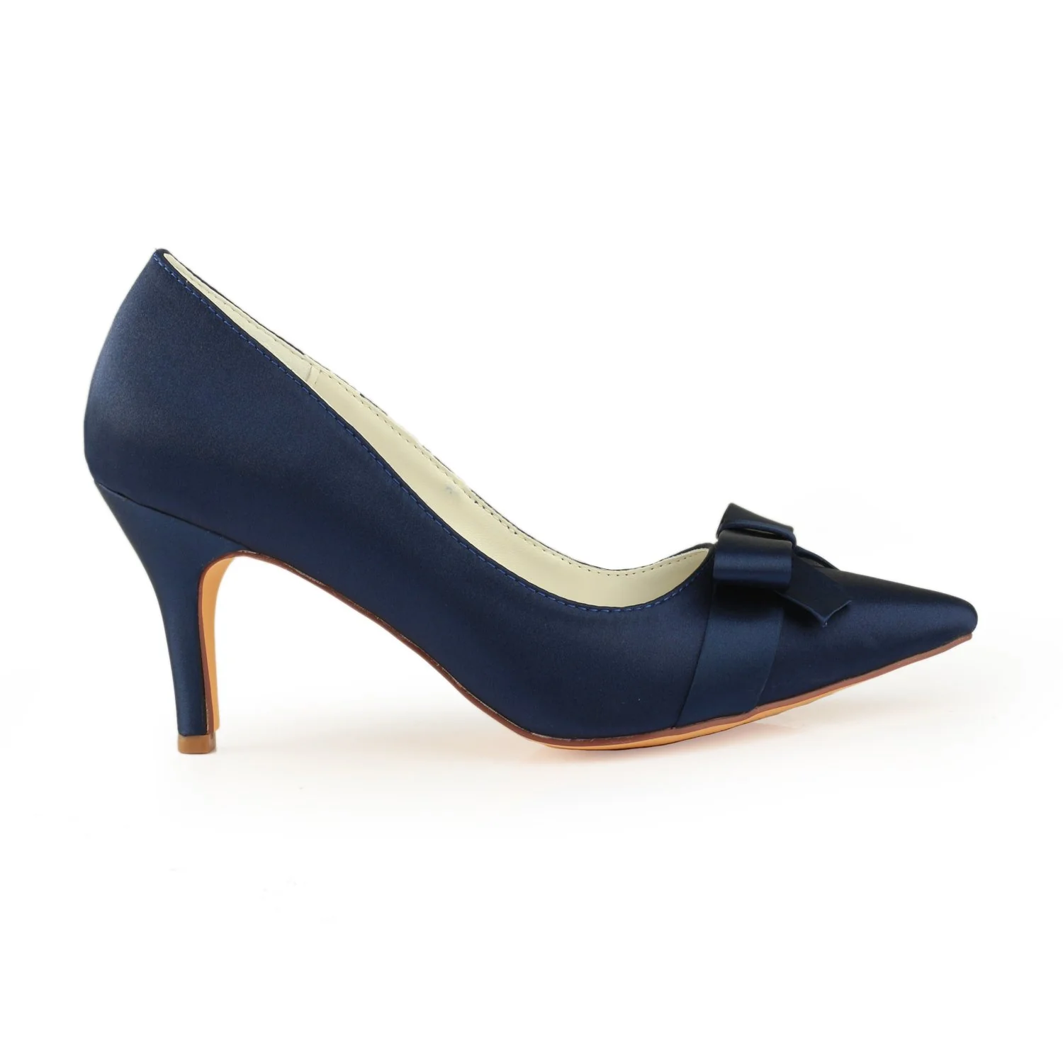 dark blue high heels wedding shoes with bowknot, fashion satin formal party shoes l 942 dark blue high heels wedding shoes with bowknot, fashion satin formal party shoes l 942