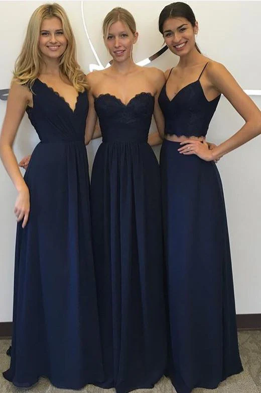 import placeholder for navy blue chiffon simple lace long a lin 160221113 import placeholder for navy blue chiffon simple lace long a lin 160221113