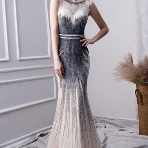 import placeholder for elegant mermaid long tulle beading prom 160218625
