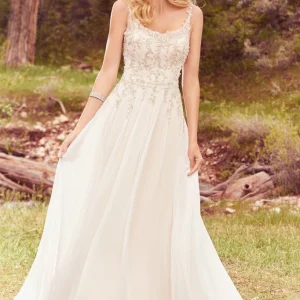 Wedding Dresses import placeholder for spaghetti strap ivory wedding dress a li 160220197