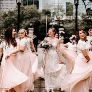Wedding Party Dresses import placeholder for a line two piece short sleeves floor len 160220676