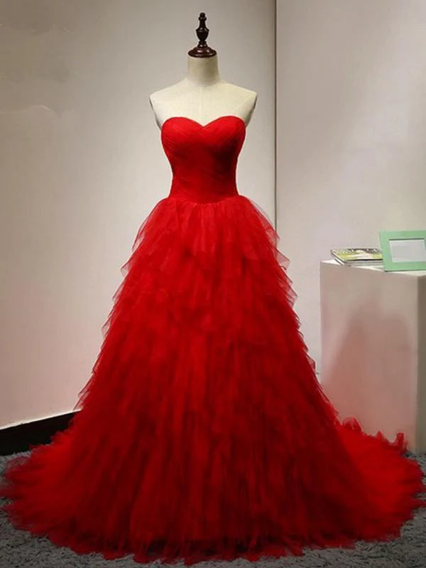 chic sweetheart a line zipper back red ruffles cheap long prom dress dmg22 chic sweetheart a line zipper back red ruffles cheap long prom dress dmg22