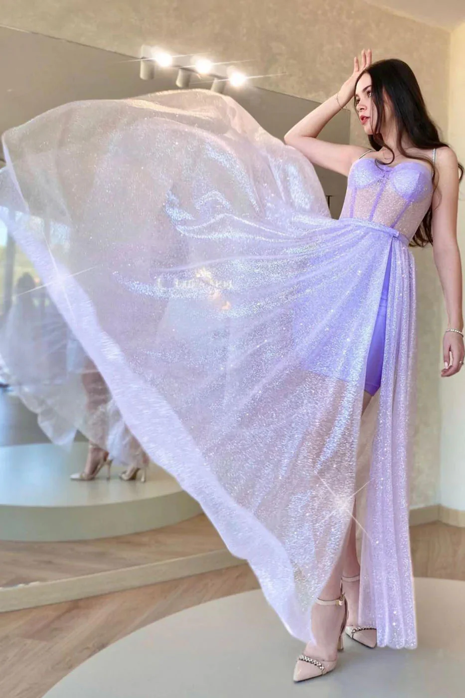 import placeholder for a line lavender shiny tulle long prom dr 160218720 import placeholder for a line lavender shiny tulle long prom dr 160218720