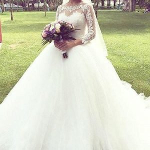 import placeholder for princess long sleeves bateau ball gown t 160219886