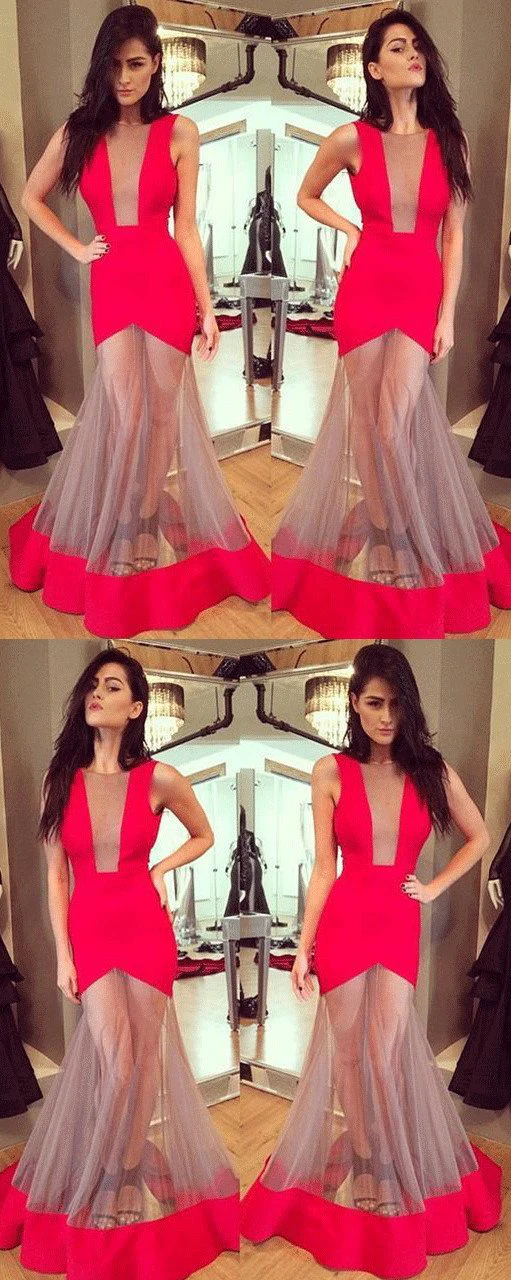 red long mermaid unique prom dress,formal evening dresses dme49 red long mermaid unique prom dress,formal evening dresses dme49
