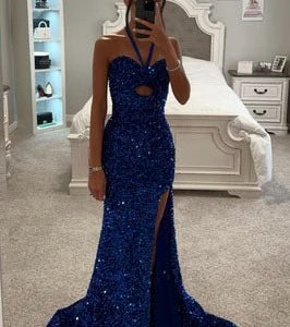 import placeholder for royal blue mermaid sequins long prom dre 160219598