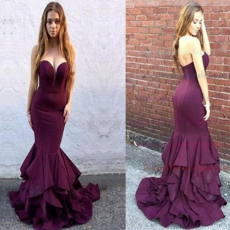 long sweetheart strapless mermaid teens prom dresses, evening dresses for women dmh16 long sweetheart strapless mermaid teens prom dresses, evening dresses for women dmh16