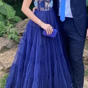 Evening Dresses import placeholder for a line navy blue long prom dresses popul 160218670