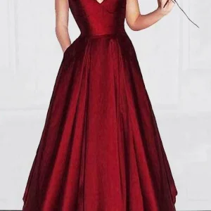 import placeholder for charming a line v neck satin spaghetti s 160219980
