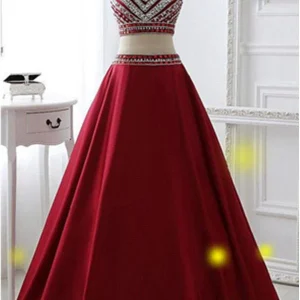Prom Dresses import placeholder for two pieces burgundy long a line satin be 160220519