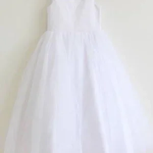 import placeholder for white tulle straps long simple baby girl 160221140