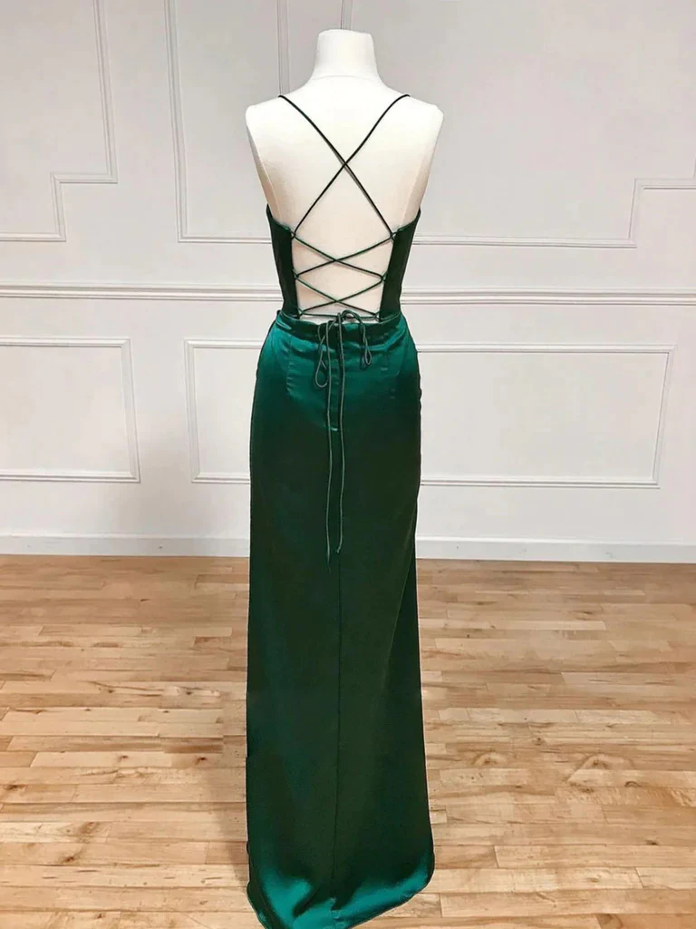 sheath/column dark green sweetheart long prom dresses, formal evening dresses dmp346 sheath/column dark green sweetheart long prom dresses, formal evening dresses dmp346