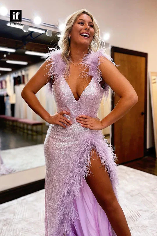 romantic v neck double straps high split prom dresses formal evening gown dm1970 romantic v neck double straps high split prom dresses formal evening gown dm1970