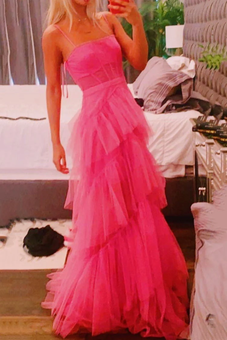 import placeholder for princess hot pink a line tulle long prom 160219425 import placeholder for princess hot pink a line tulle long prom 160219425