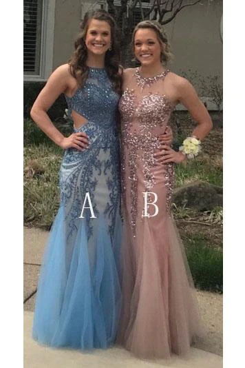 charming mermaid long tulle sequin appliques prom dresses dmd86 charming mermaid long tulle sequin appliques prom dresses dmd86
