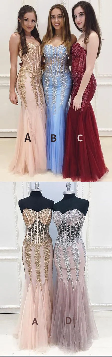 long cheap sweetheart prom dress,see through mermaid sexy evening party dresses dm844 long cheap sweetheart prom dress,see through mermaid sexy evening party dresses dm844
