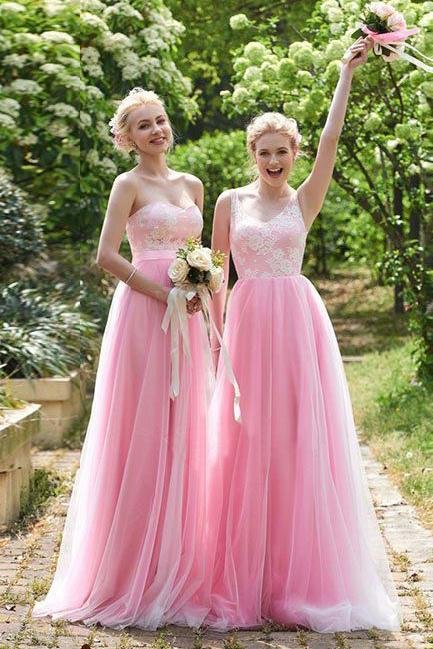 import placeholder for elegant pink tulle a line long bridmsmai 160221004 import placeholder for elegant pink tulle a line long bridmsmai 160221004