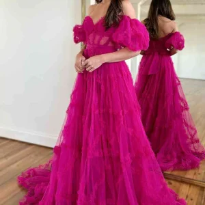 import placeholder for charming tulle sweetheart pink prom dres 160218658