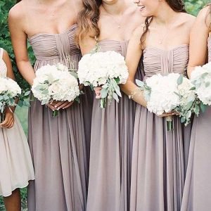import placeholder for beautiful strapless floor length chiffon 160220994