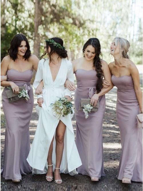 mermaid sweetheart floor length lilac chiffon bridesmaid dress with belt dmr95 mermaid sweetheart floor length lilac chiffon bridesmaid dress with belt dmr95