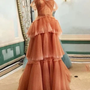 import placeholder for a line tulle layers sweetheart neck long 160218606