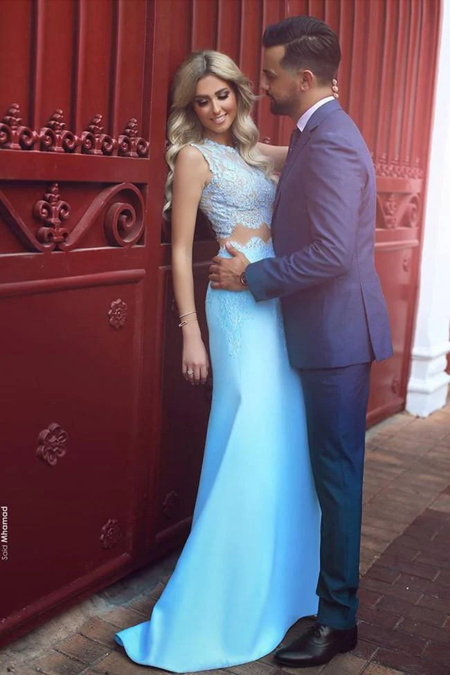 light blue satin prom dress,sexy lace see through mermaid long prom dresses dm188 light blue satin prom dress,sexy lace see through mermaid long prom dresses dm188
