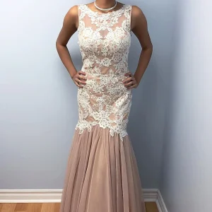 import placeholder for mermaid chiffon prom dresses with lace l 160218767