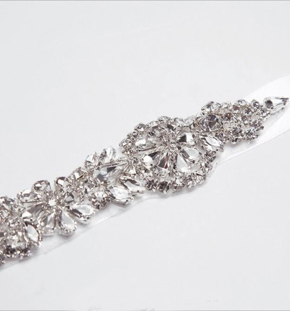 rhinestone bridal belt pearl long ribbon wedding sash bs2 rhinestone bridal belt pearl long ribbon wedding sash bs2